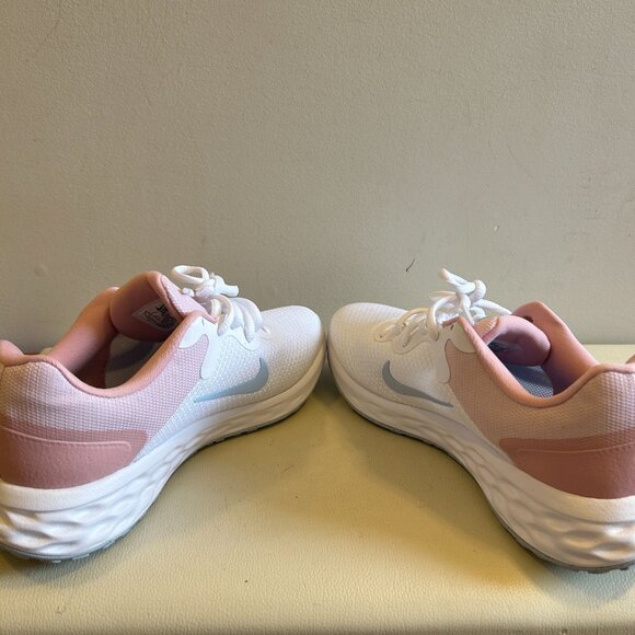 Nike Revolution 6 Running Shoes Pink White - Picture 5 of 7